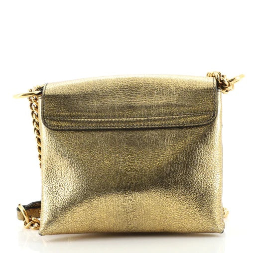 ALEXANDER MCQUEEN TWIN SKULL FLAP BAG