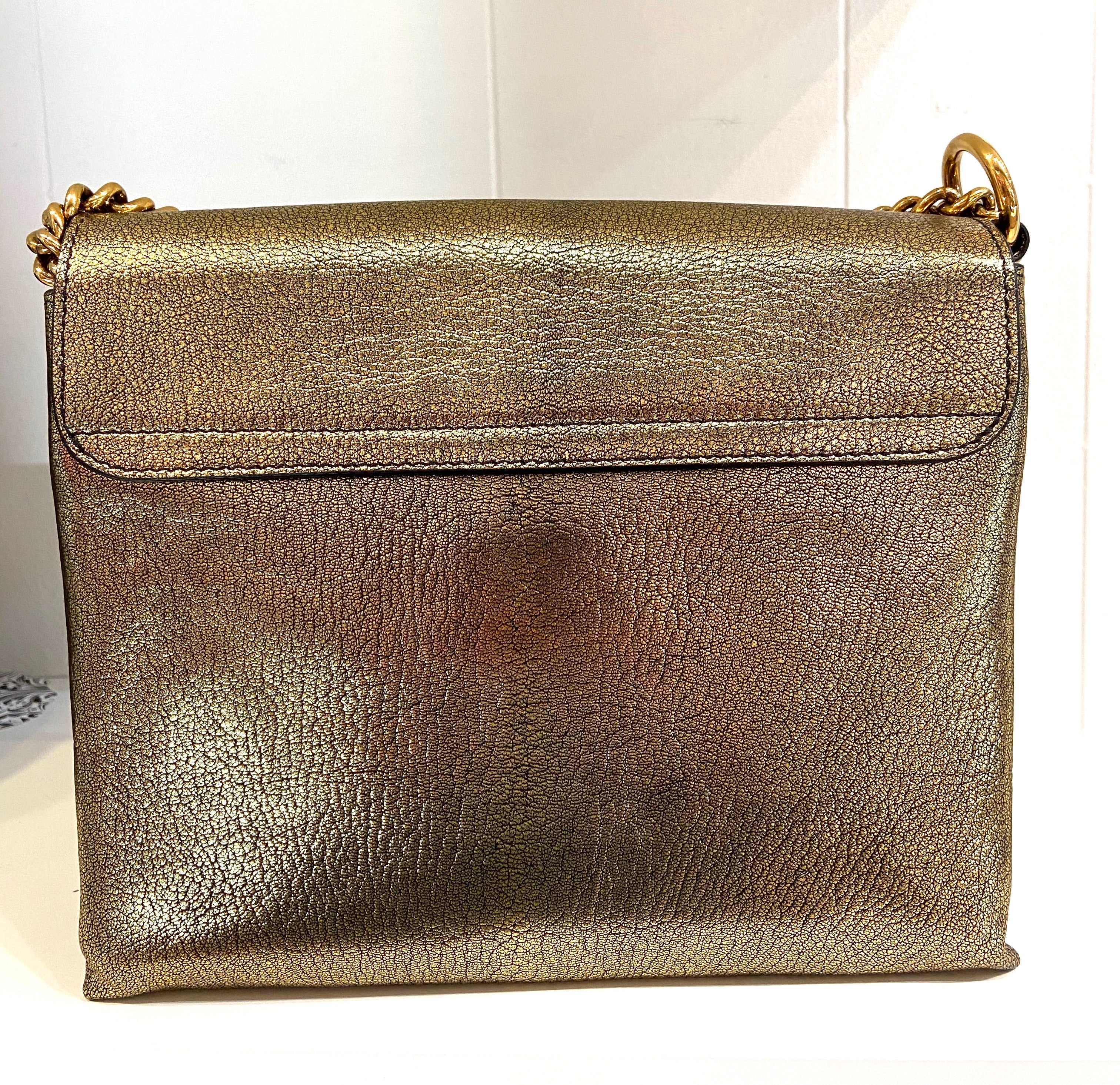 ALEXANDER MCQUEEN TWIN SKULL FLAP BAG