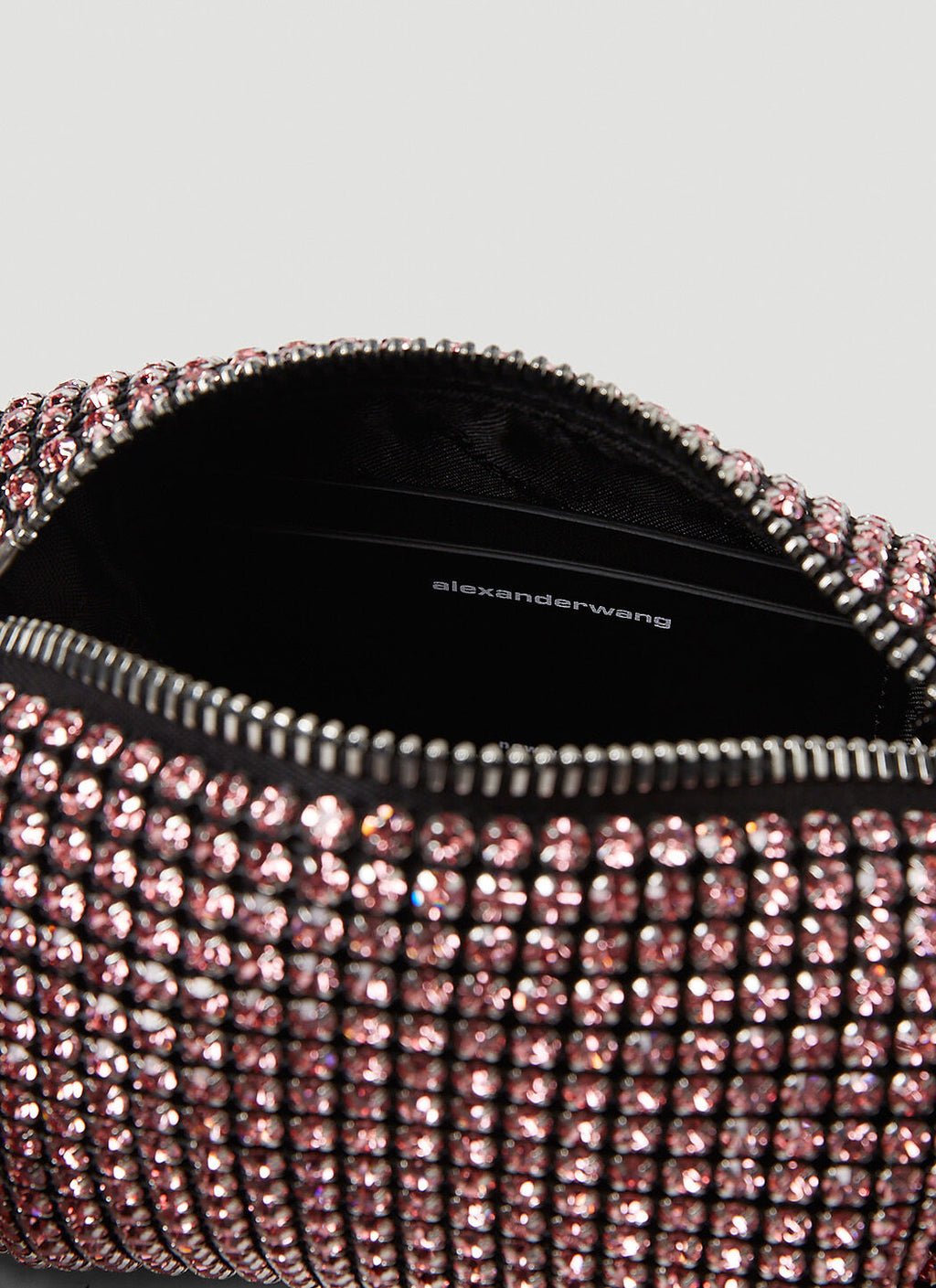 ALEXANDER WANG HEIRESS CRYSTAL MEDIUM POUCH BAG