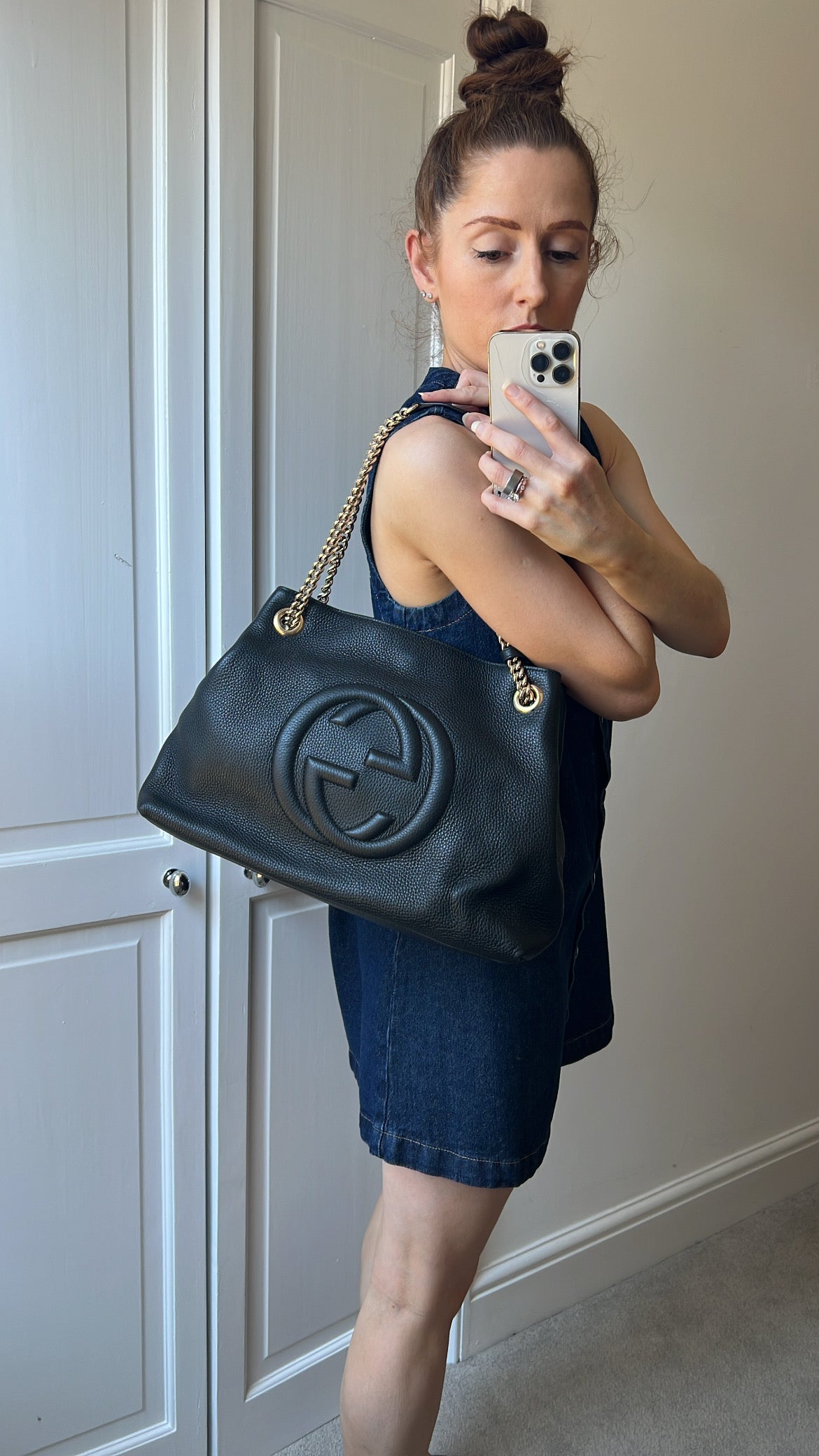 Gucci Black Soho Chain Tote (RRP £1350)