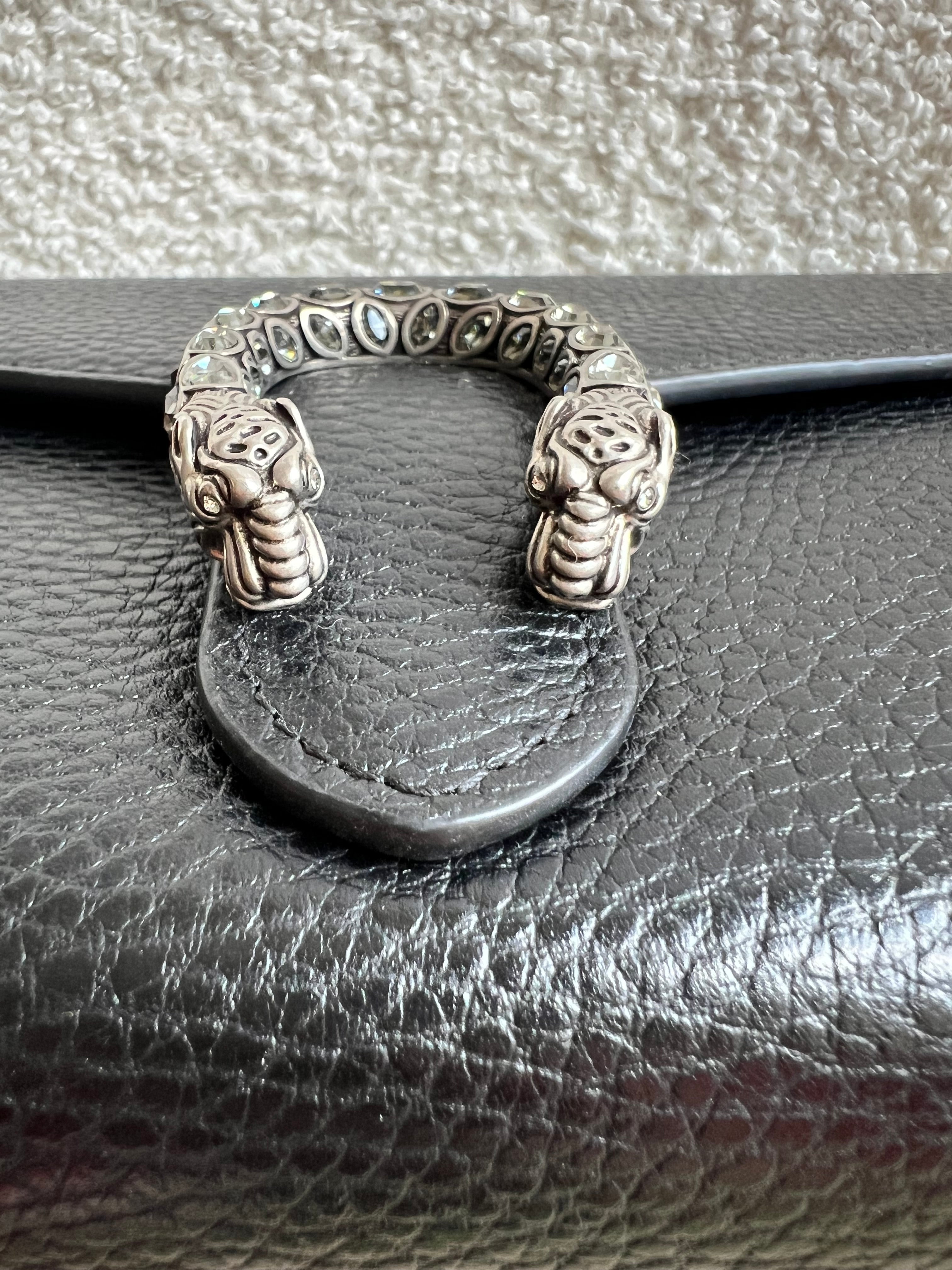 Gucci Dionysus Black Mini Chain Bag (RRP £1420)