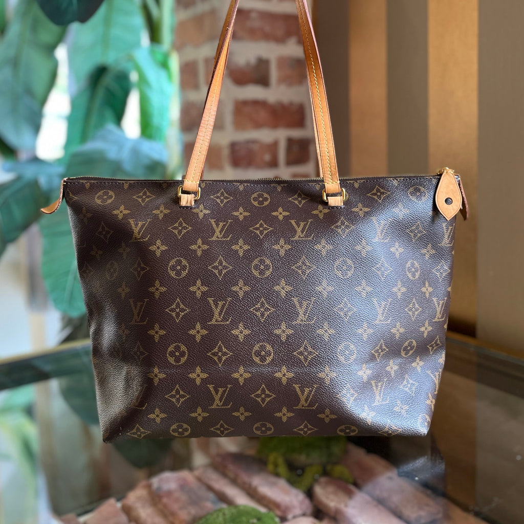 LOUIS VUITTON Iena MM Brown Monogram Canvas Tote