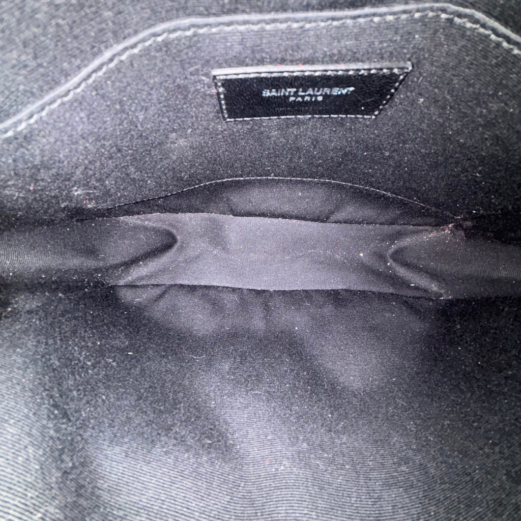 SAINT LAURENT Red Camera Bag