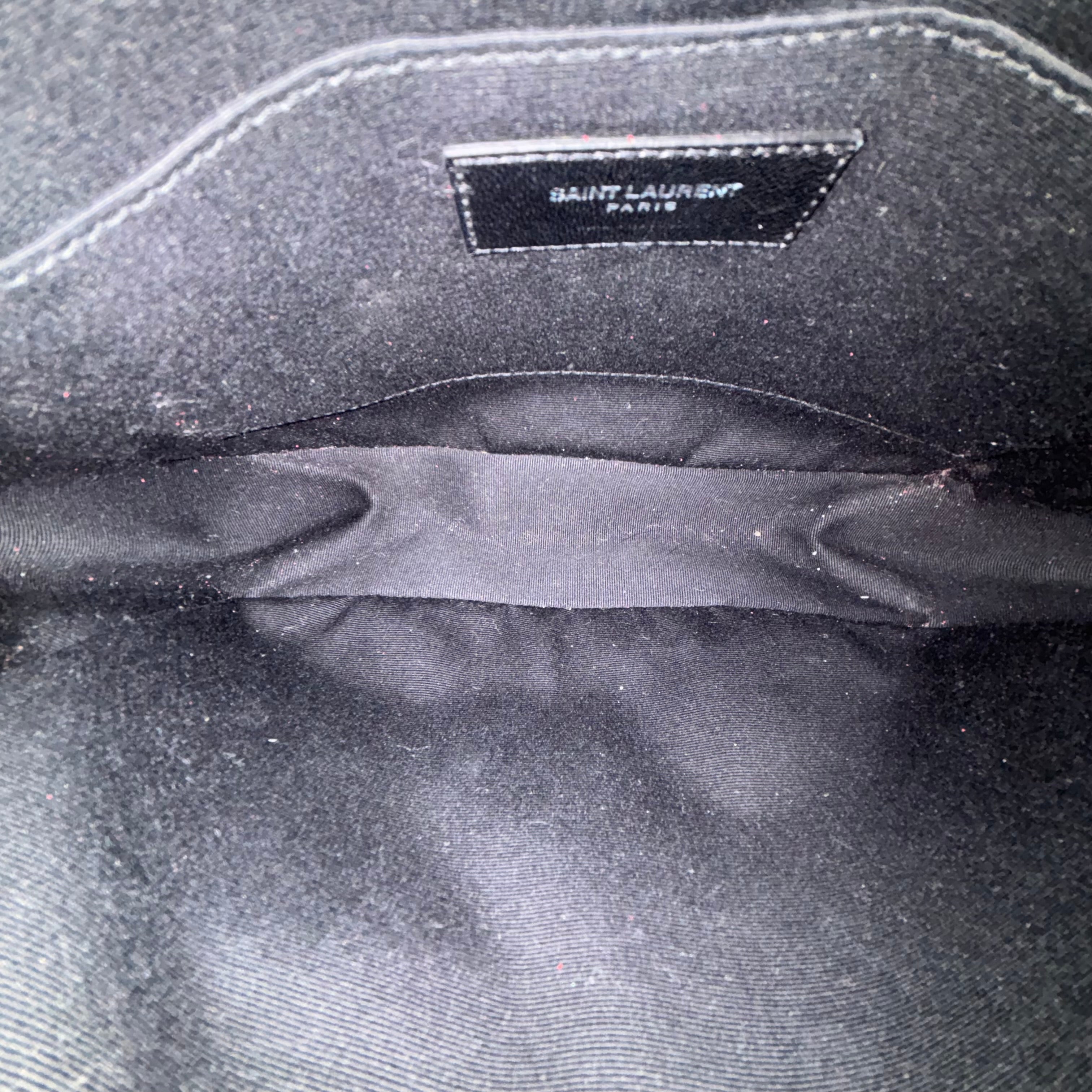 SAINT LAURENT Red Camera Bag