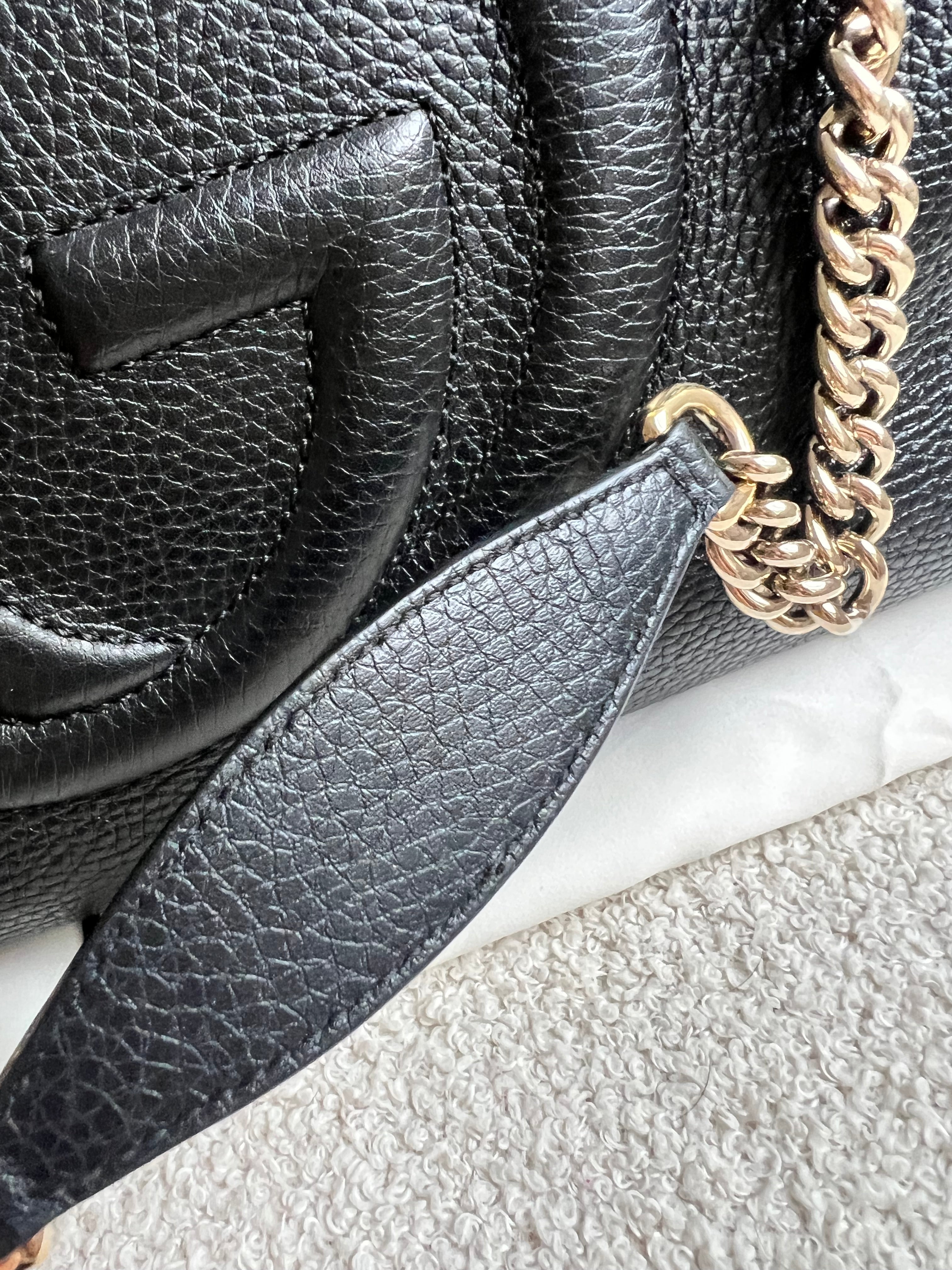 Gucci Black Soho Chain Tote (RRP £1350)