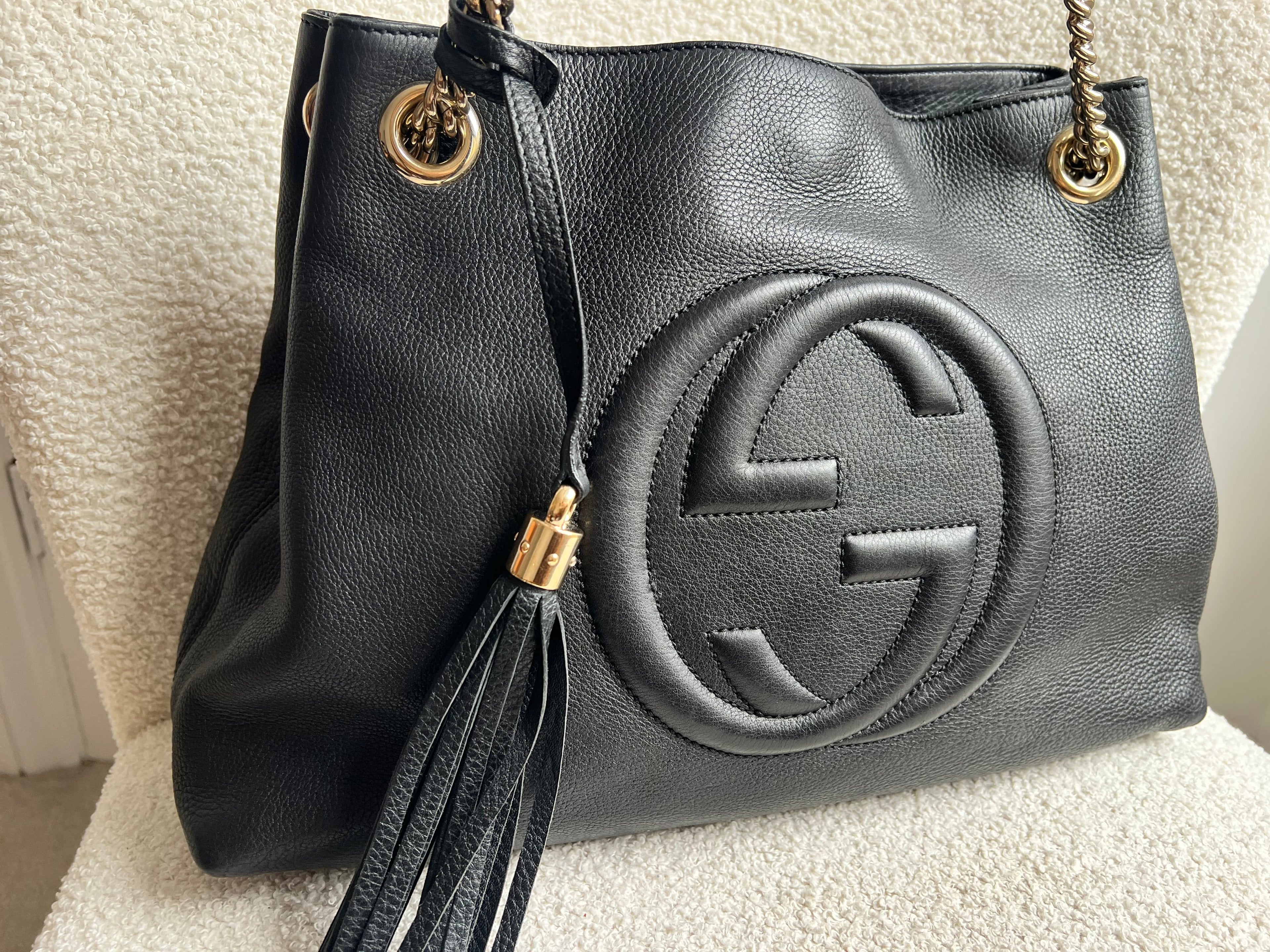 Gucci Black Soho Chain Tote (RRP £1350)