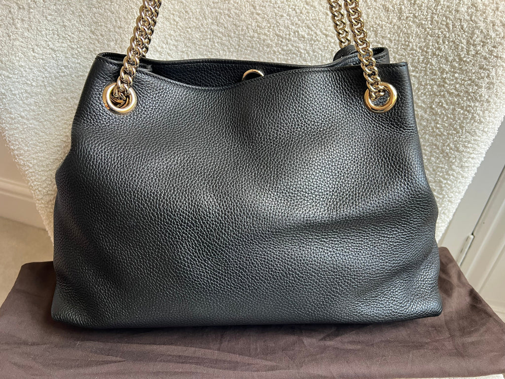 Gucci Black Soho Chain Tote (RRP £1350)