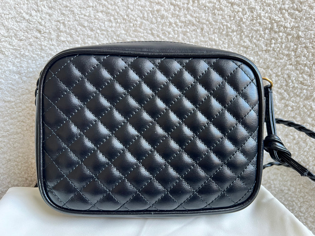 Gucci Mini Black Trapuntata Camera Bag