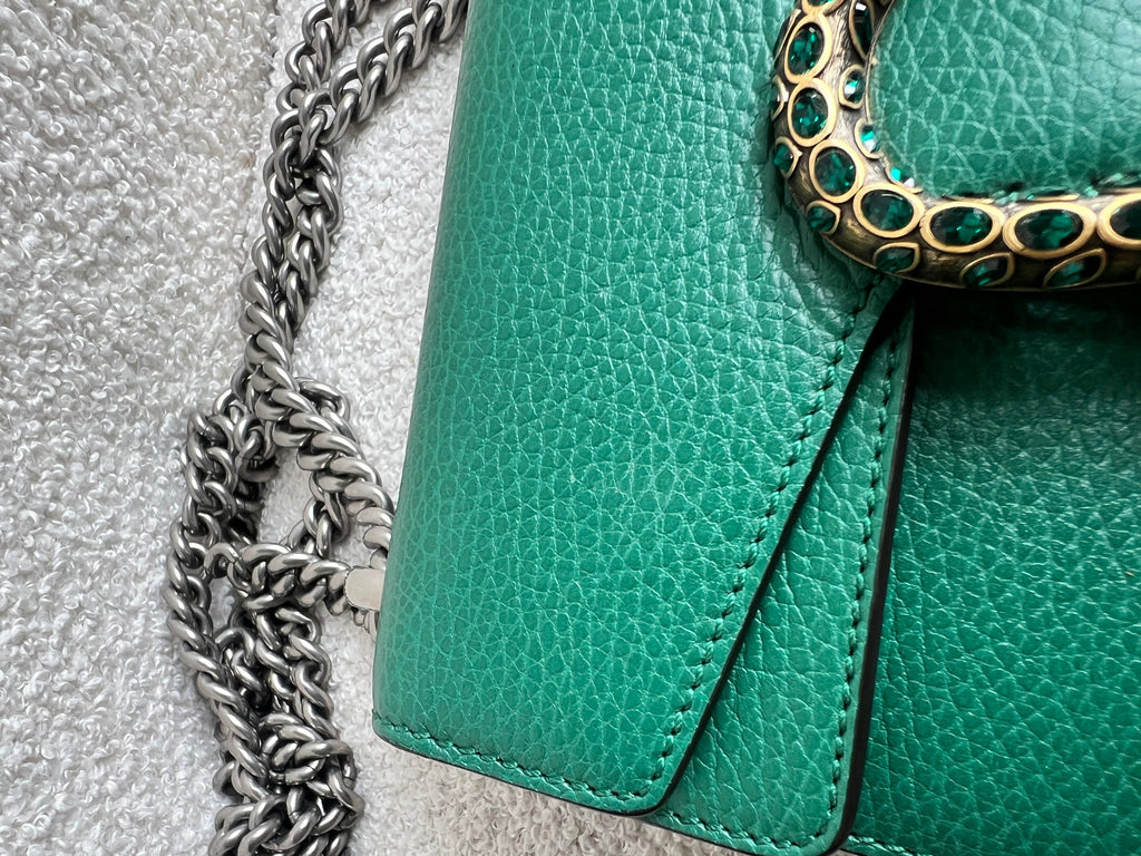 Gucci Dionysus Green Mini Bag (RRP £2050)