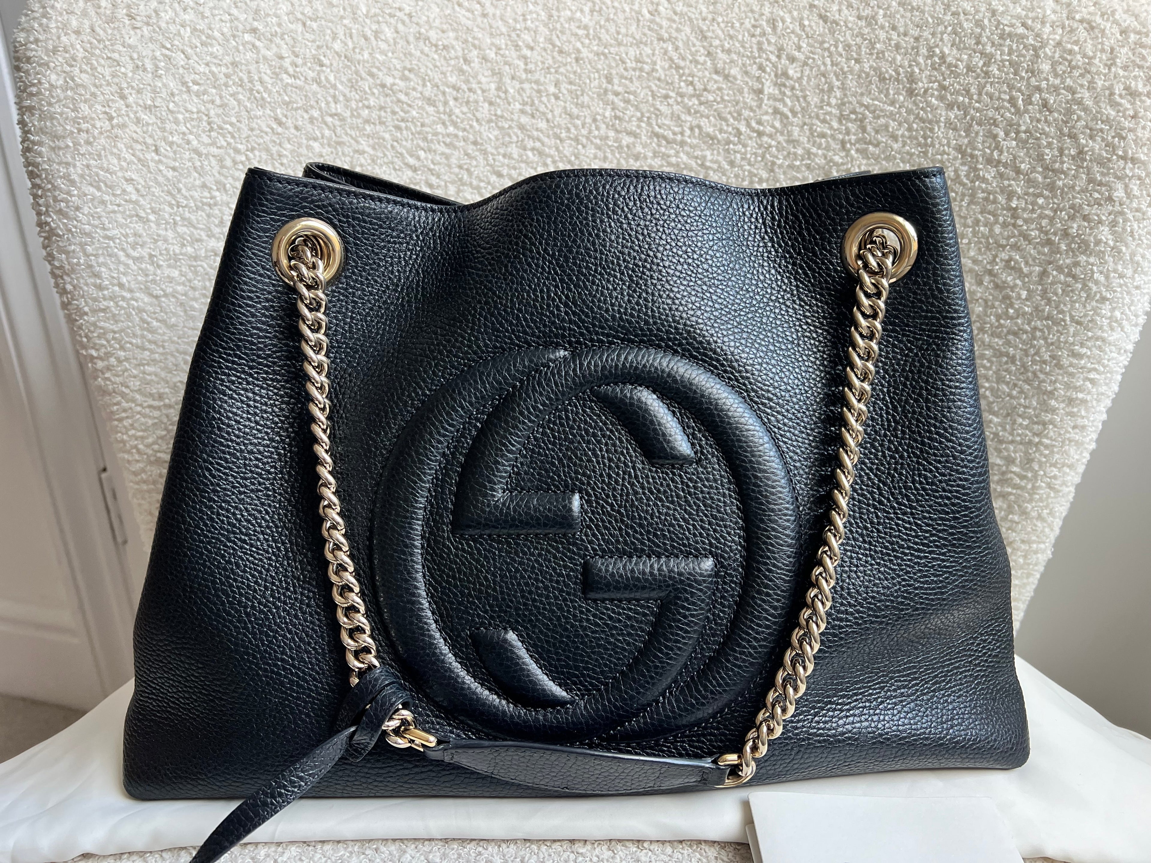 Gucci Black Soho Chain Tote (RRP £1350)