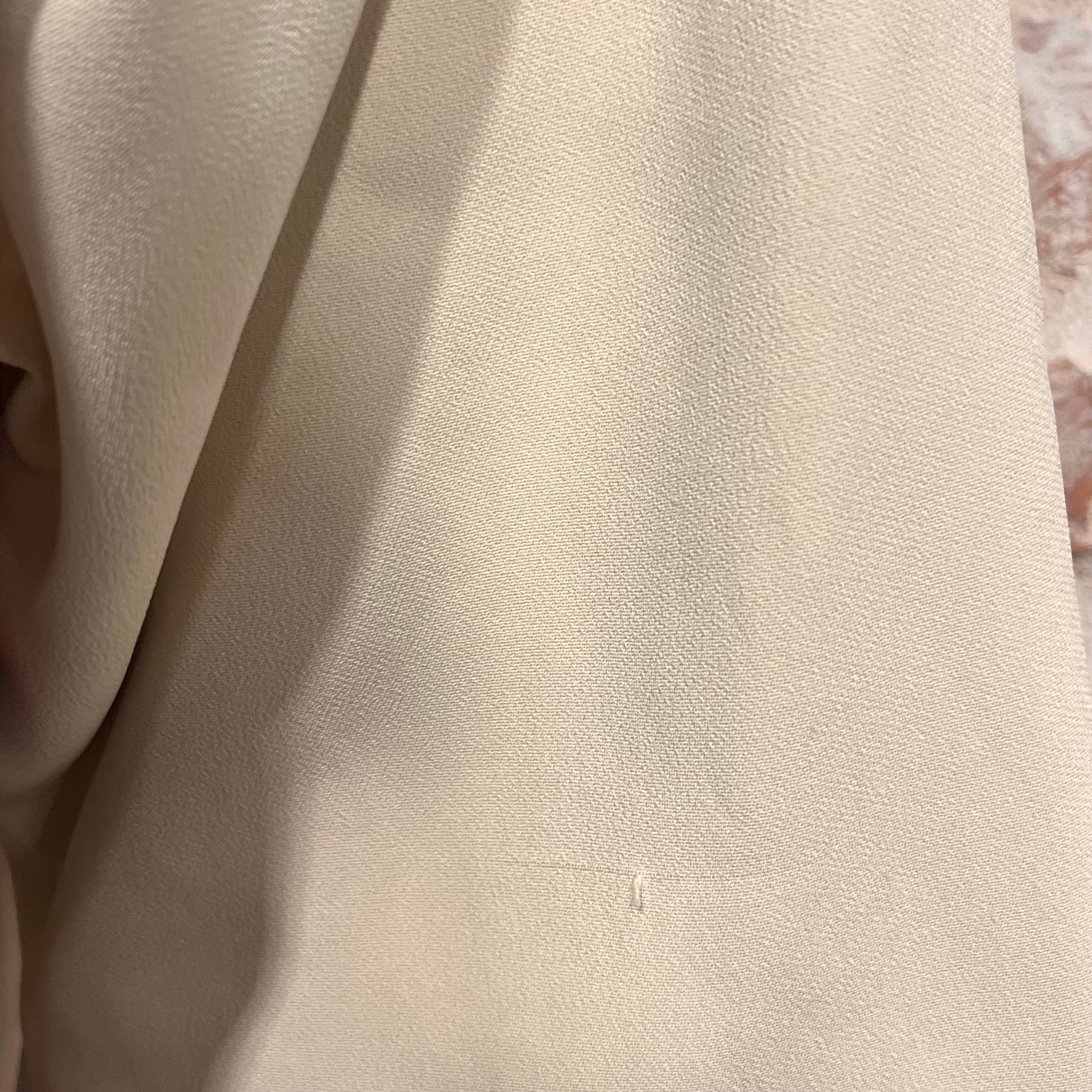 GUCCI Cream Web Stripe Viscose Knee-Length Dress SZ40(4US/S)