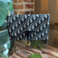 DIOR Saddle Chain Clutch Oblique