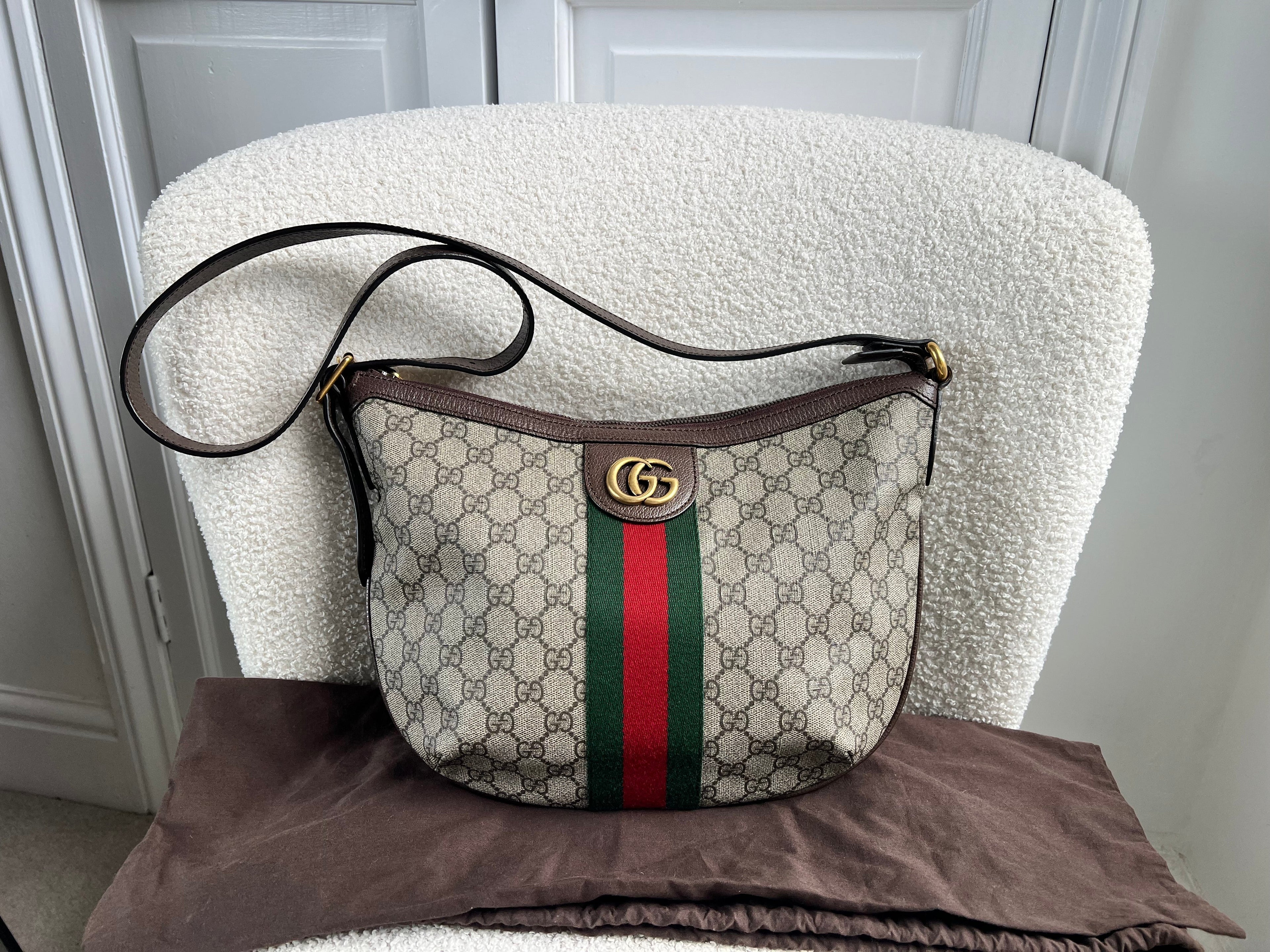 Gucci GG Supreme Ophidia Small Shoulder Bag (RRP £1190)