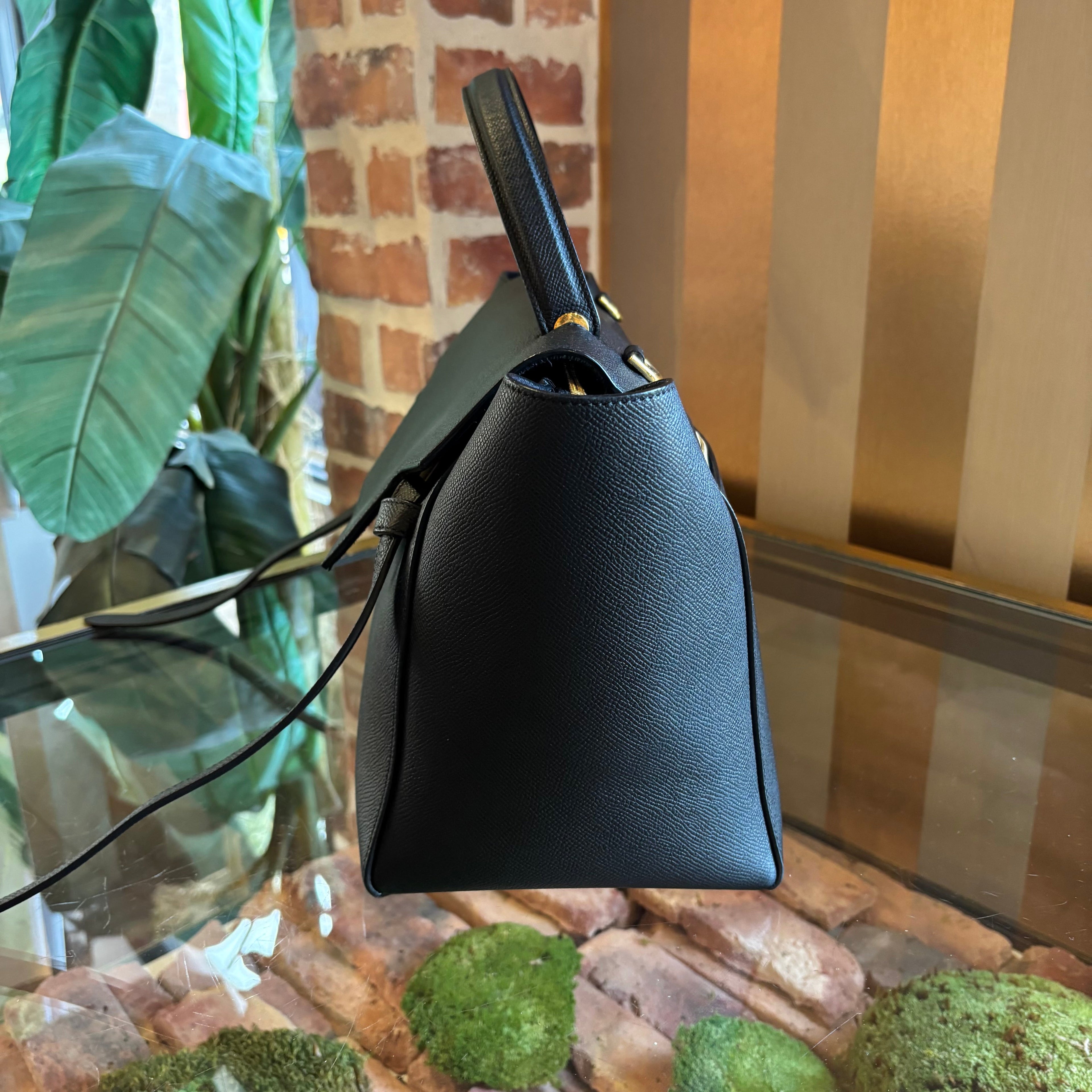 CELINE Black Belt Bag