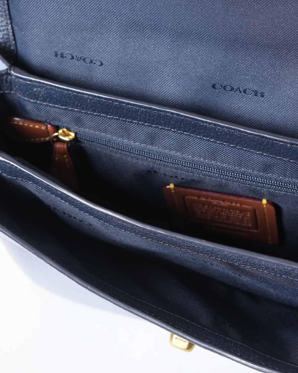 Coach Signature Cassie Leather Crossbody