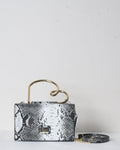 Moschino Snakeskin Bag