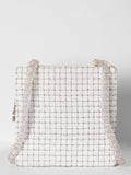 Chanel Tweed Resin Small Square Zipped Shopping Bag