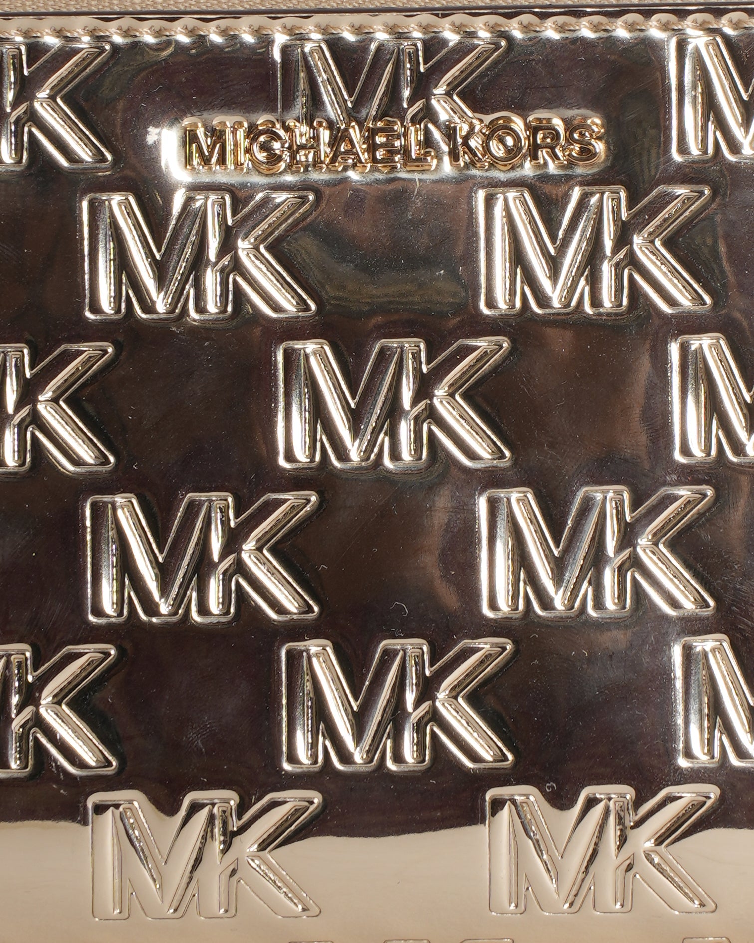 Michael Kors Golden Clutch