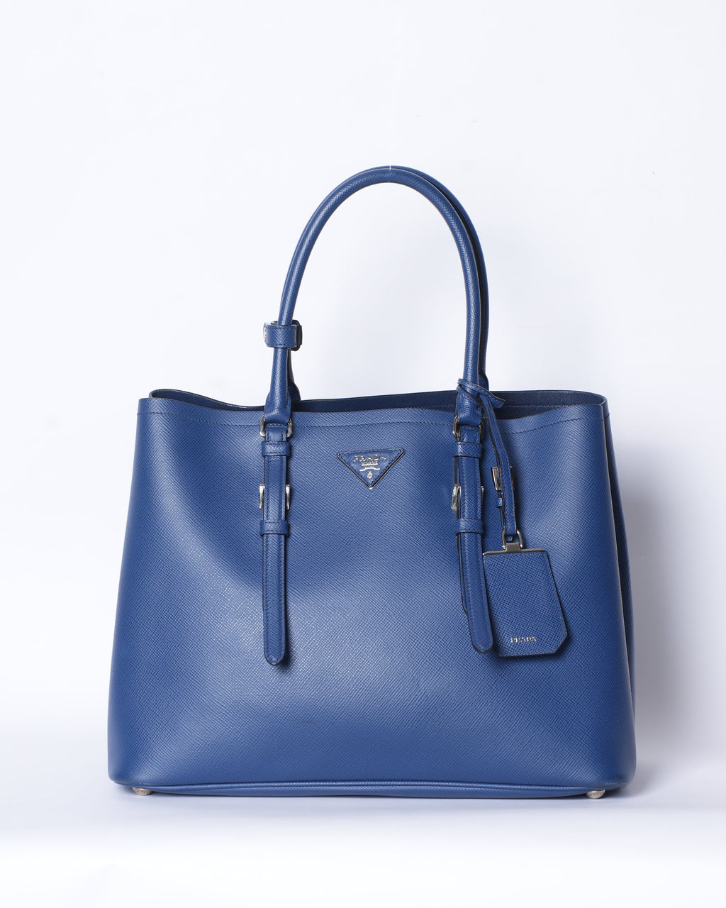 Prada Blue Saffino Lux Bag