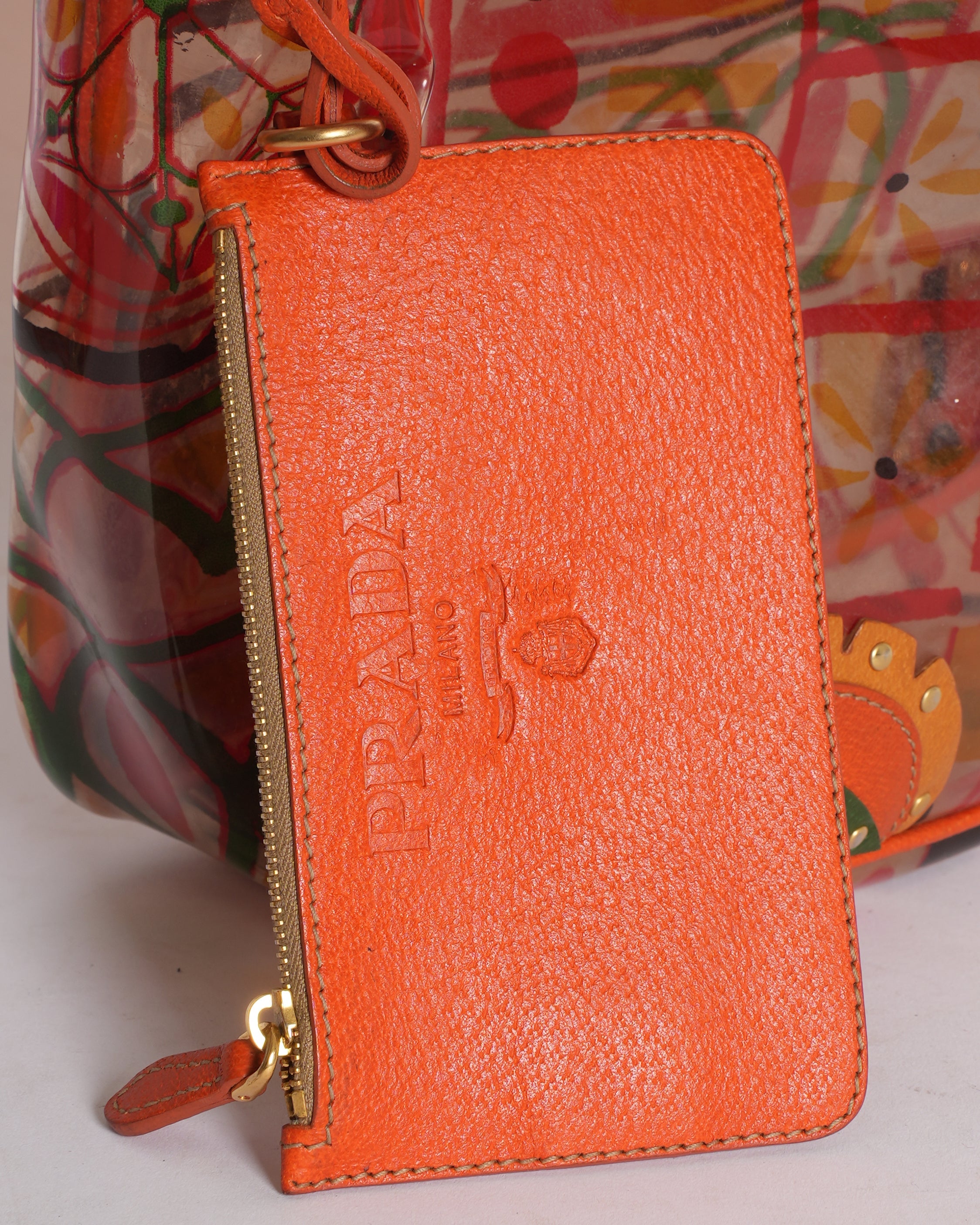 Prada Plex Stampato Vinyl Bag
