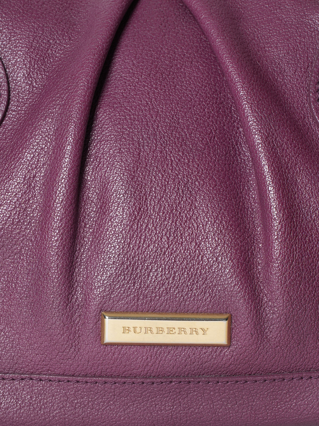 Burberry Barrel Leather Handbag