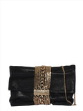 Jimmy Choo Black Shimmer Clutch