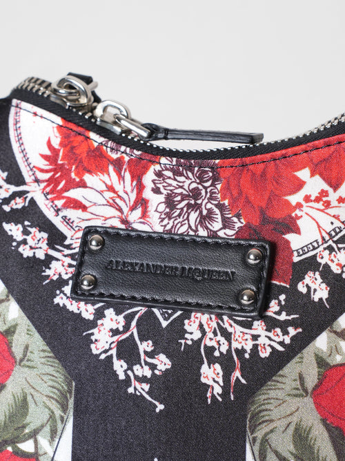 Alexander Mcqueen Floral Clutch