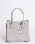 MK Grey Top Handle With Crossbody Bag