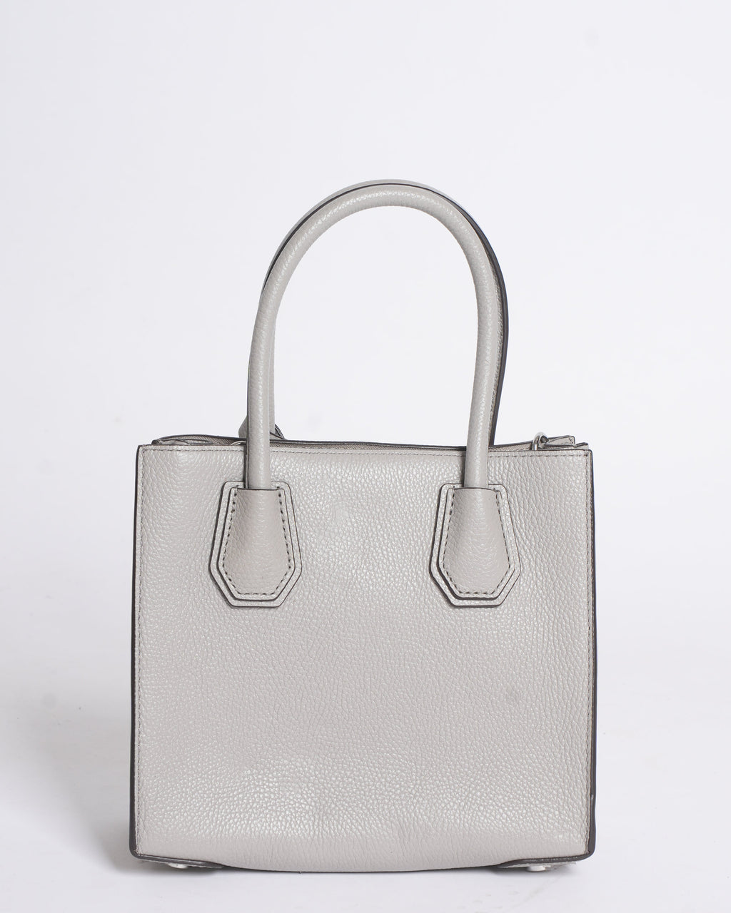 MK Grey Top Handle With Crossbody Bag