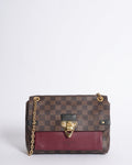 Louis vuitton Victoire Monogram Crossbody Bag In Brown & Maroon