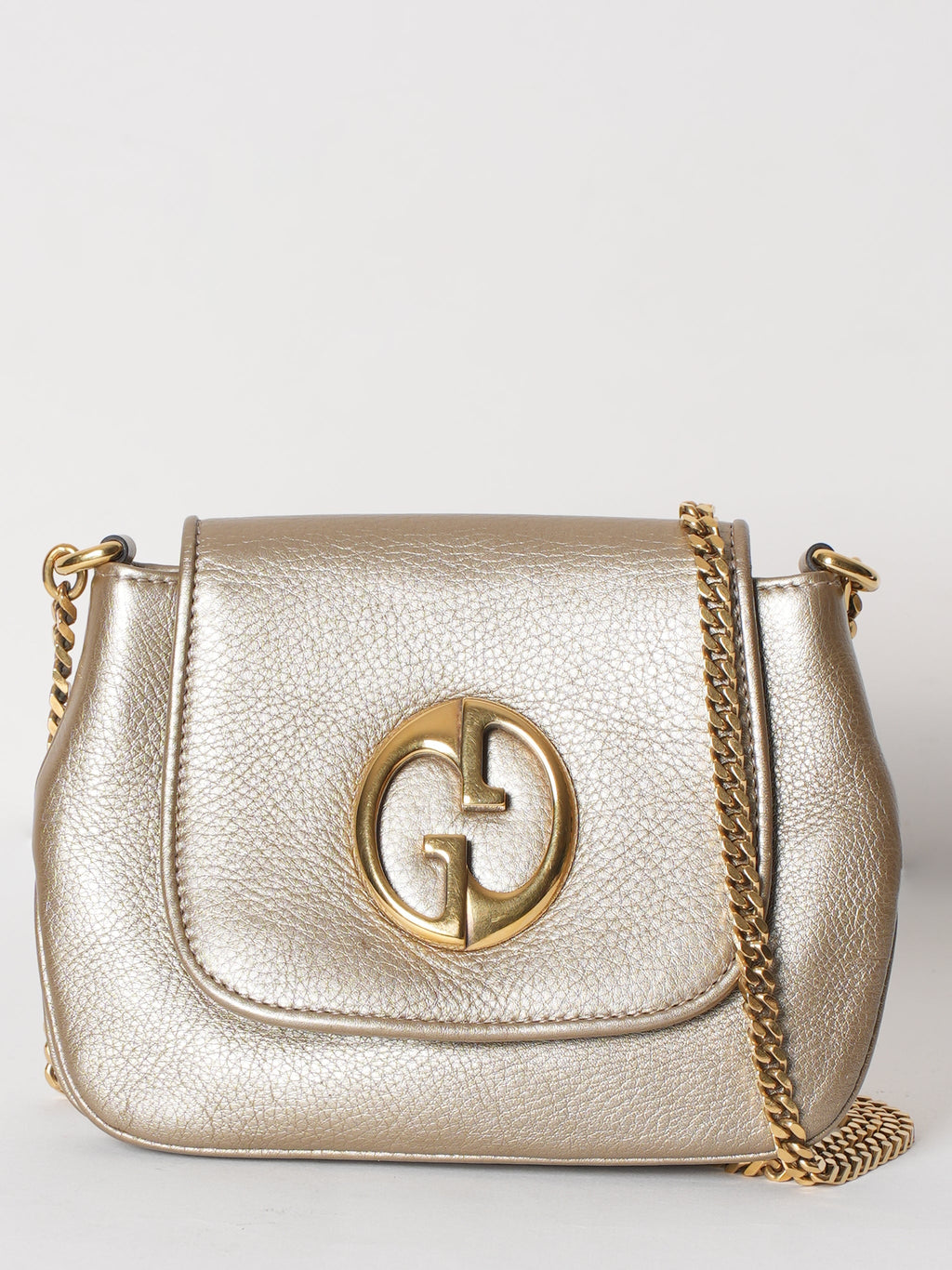 Gucci 1973 Small Leather Crossbody Bag