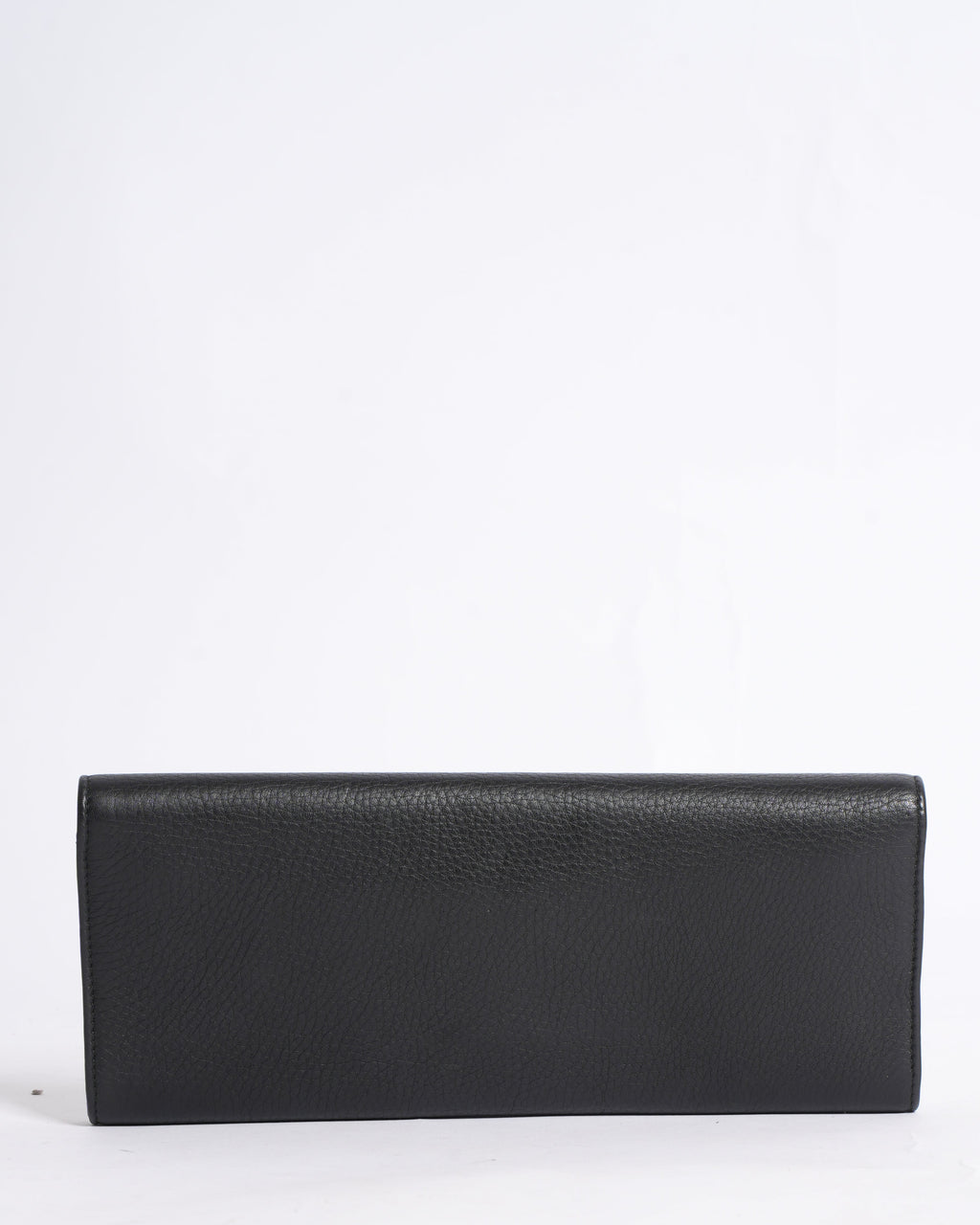 GUCCI BLACK LEATHER CLUTCH BAG