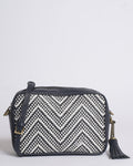 MK Crossbody In Black & White