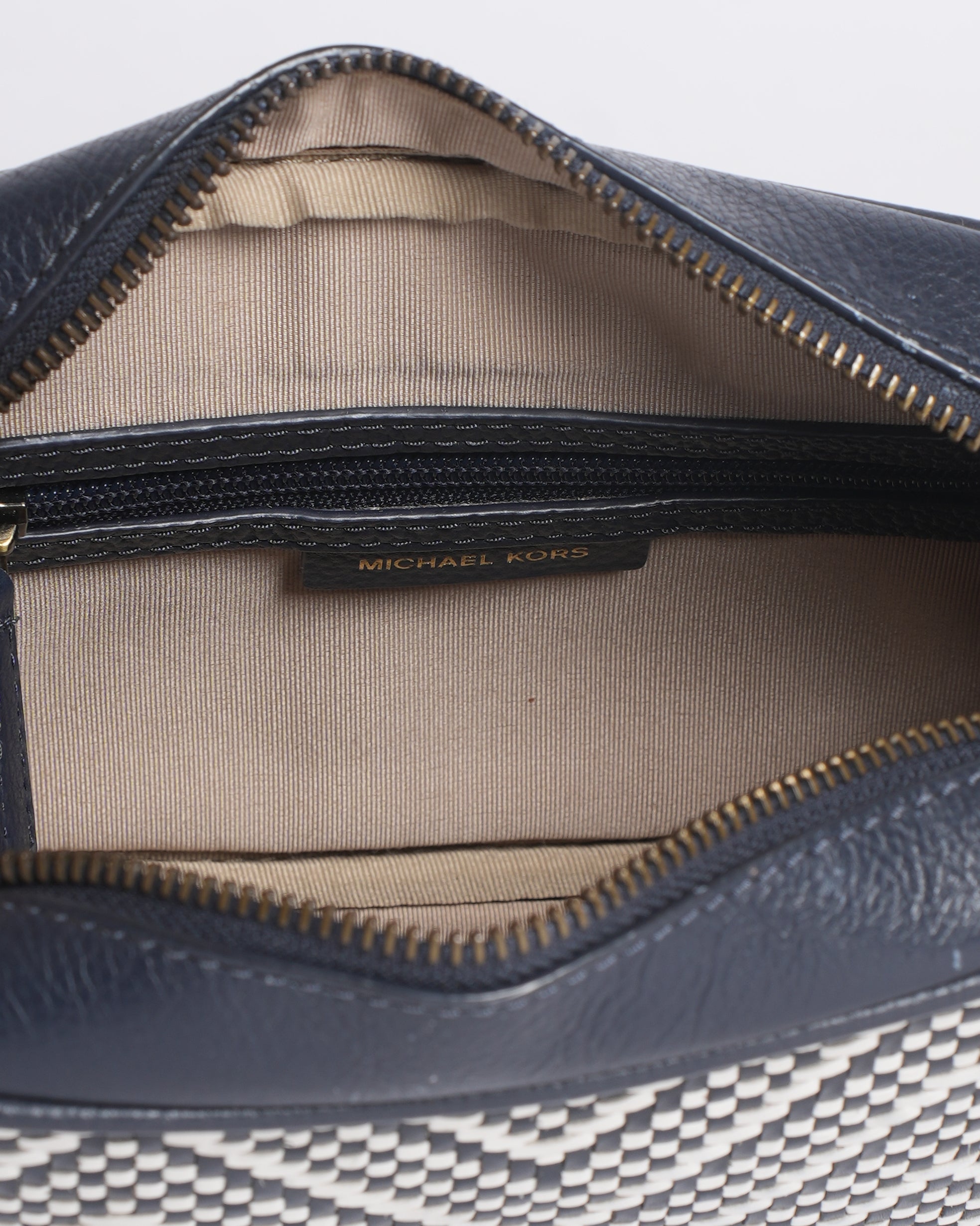 MK Crossbody In Black & White