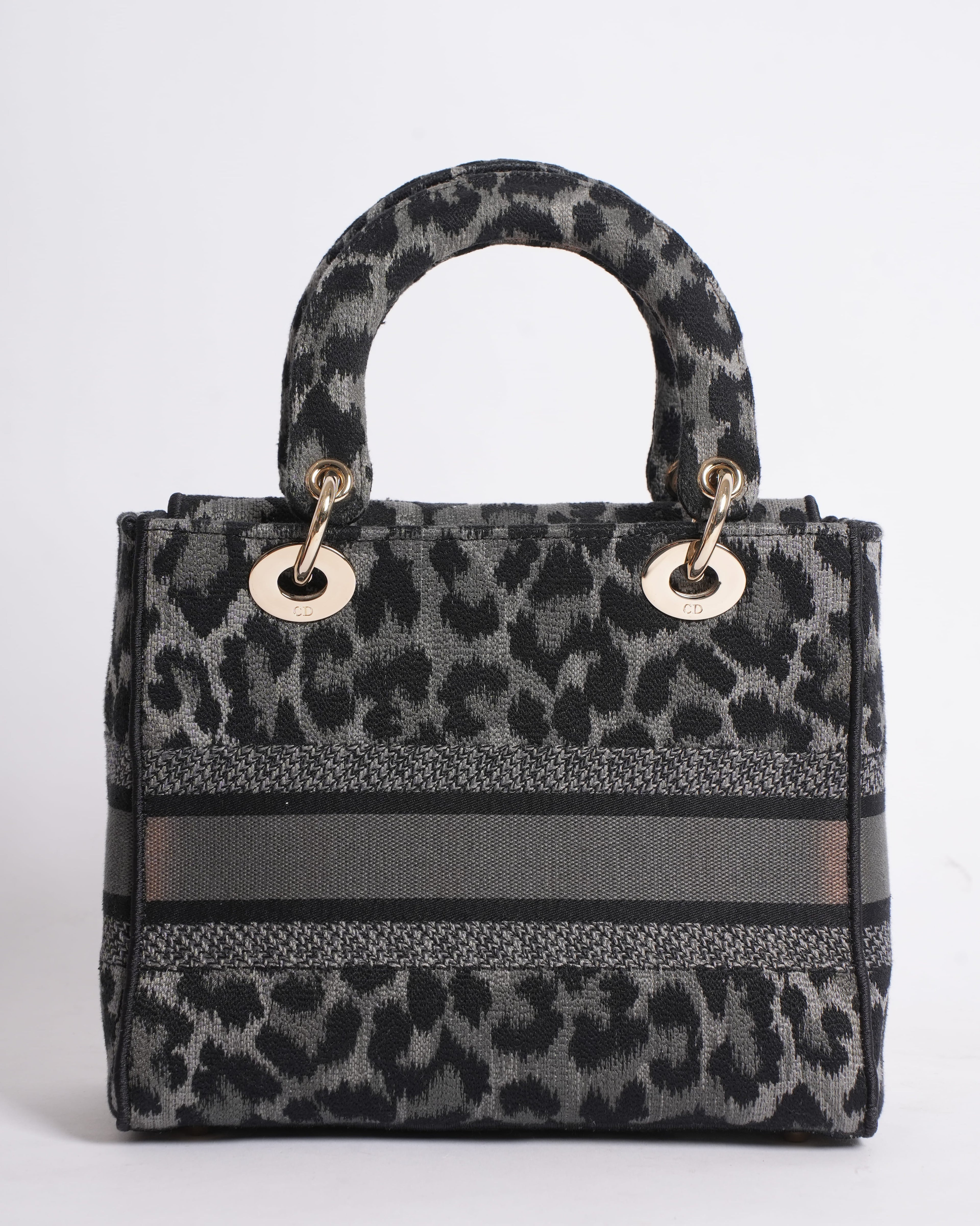New Christian Dior 2021 Medium Mizza Lady Dior Bag