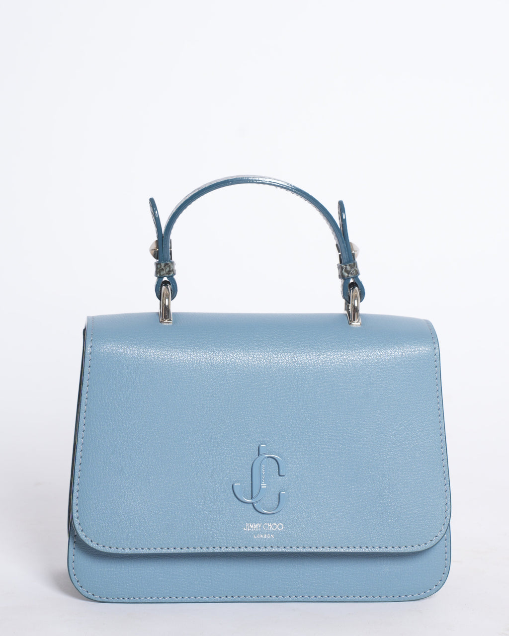 Jimmy Choo Relax Snake-Printed Handbag