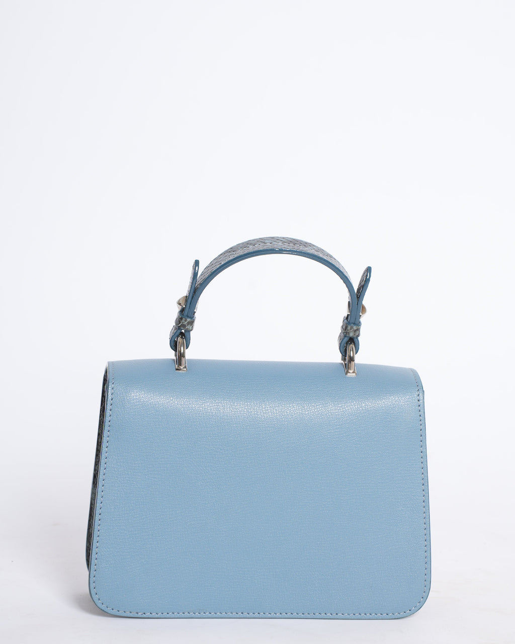 Jimmy Choo Relax Snake-Printed Handbag