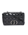 Christian Dior Medium Caro Bag in Black Patent Leather