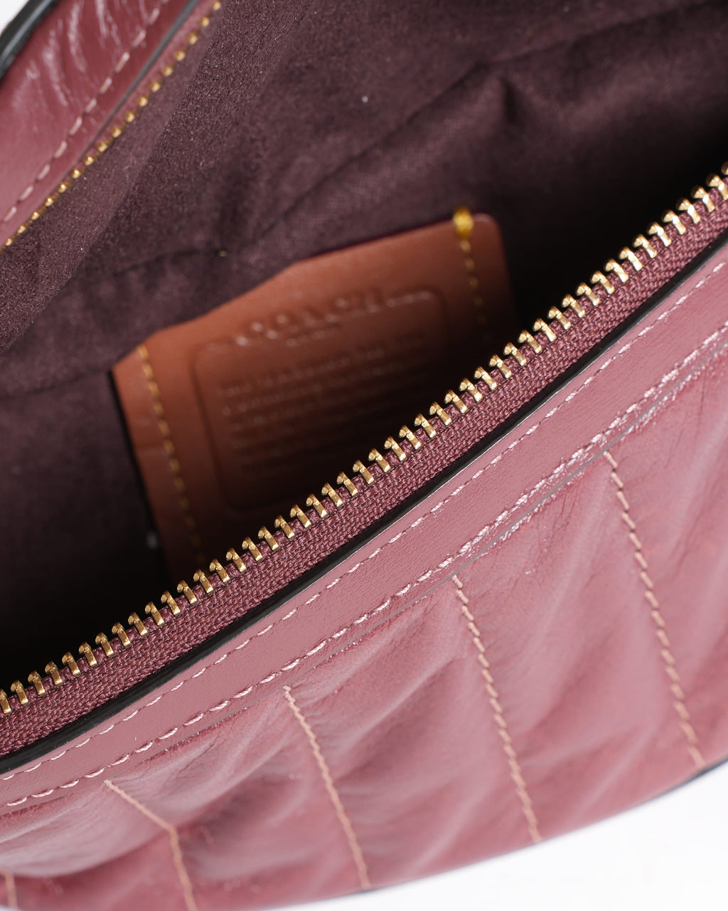 Coach Quilted Belt Bag