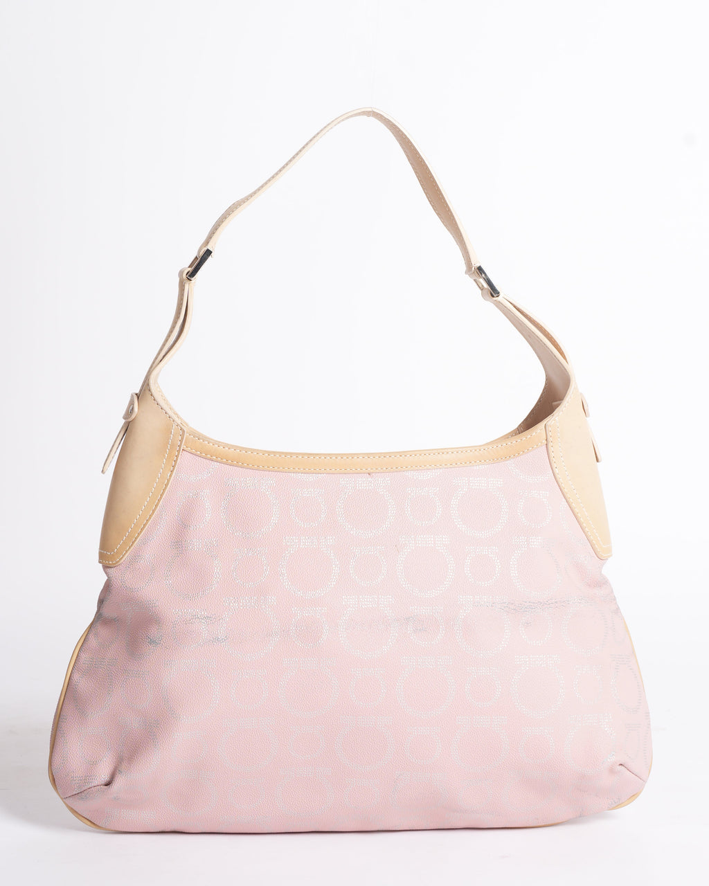 Salvatore ferragamo gancini pink bag