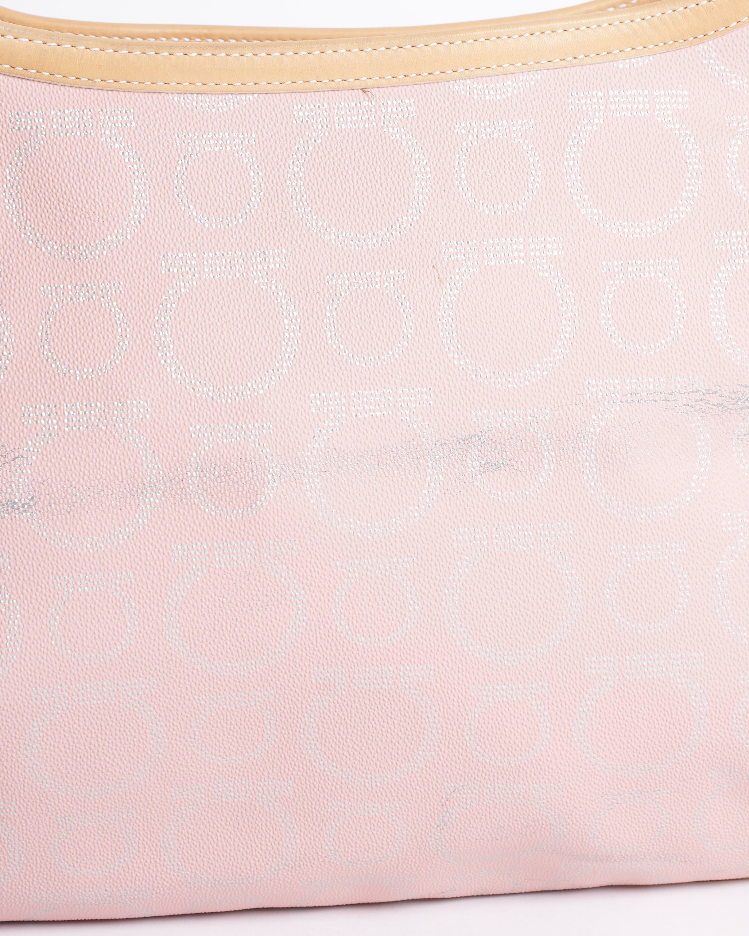 Salvatore ferragamo gancini pink bag