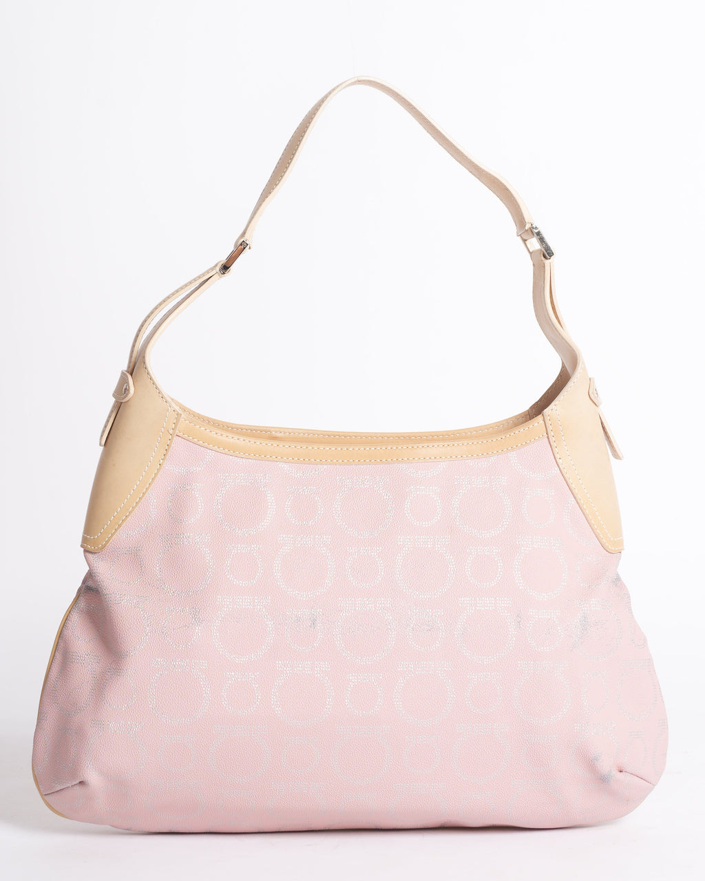Salvatore ferragamo gancini pink bag