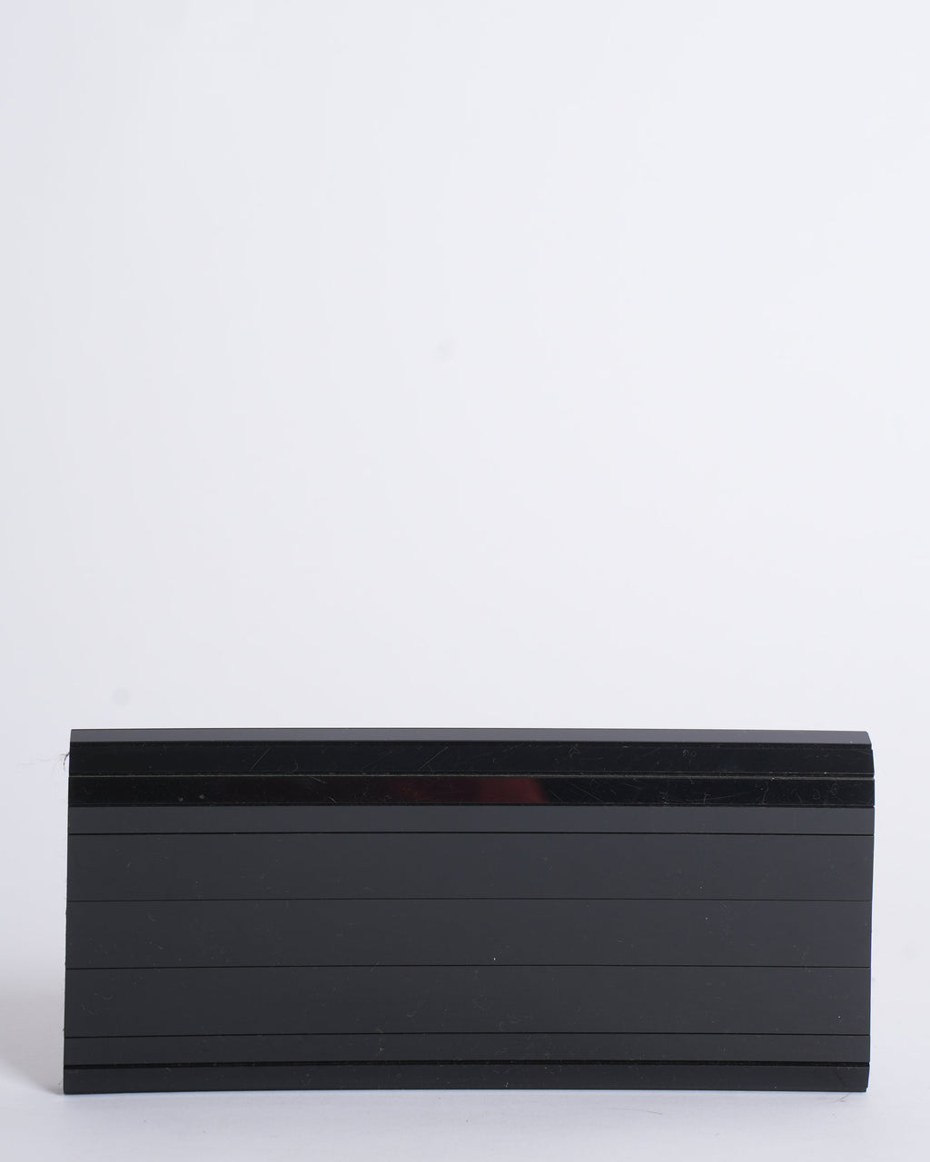 Jimmy Choo Acrylic Clutch In Black