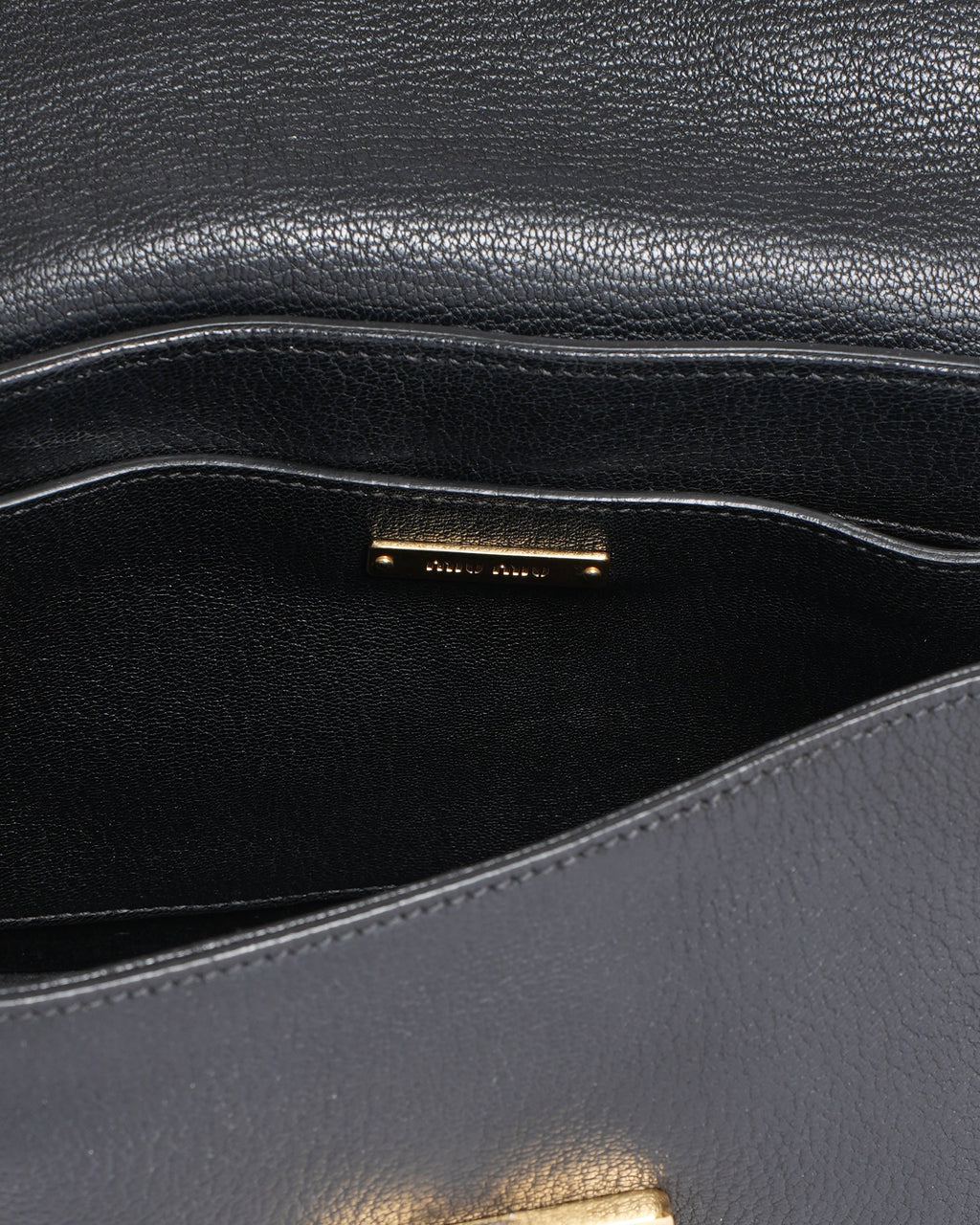 Miu Miu Madras Leather Crossbody Bag