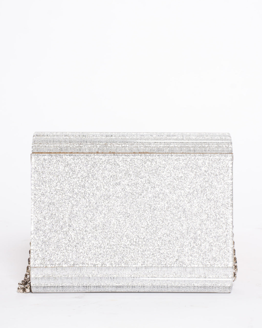 Jimmy Choo Acrylic Shimmer Crossbody Bag