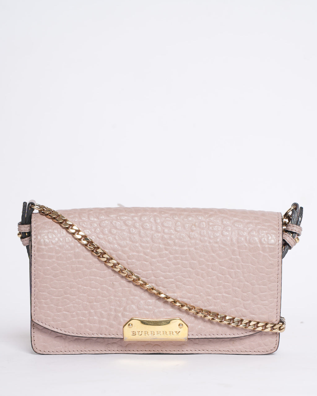 Burberry Crossbody Wallet in Pink