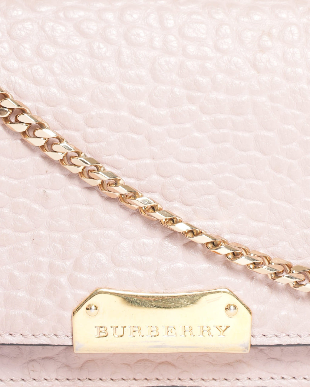 Burberry Crossbody Wallet in Pink