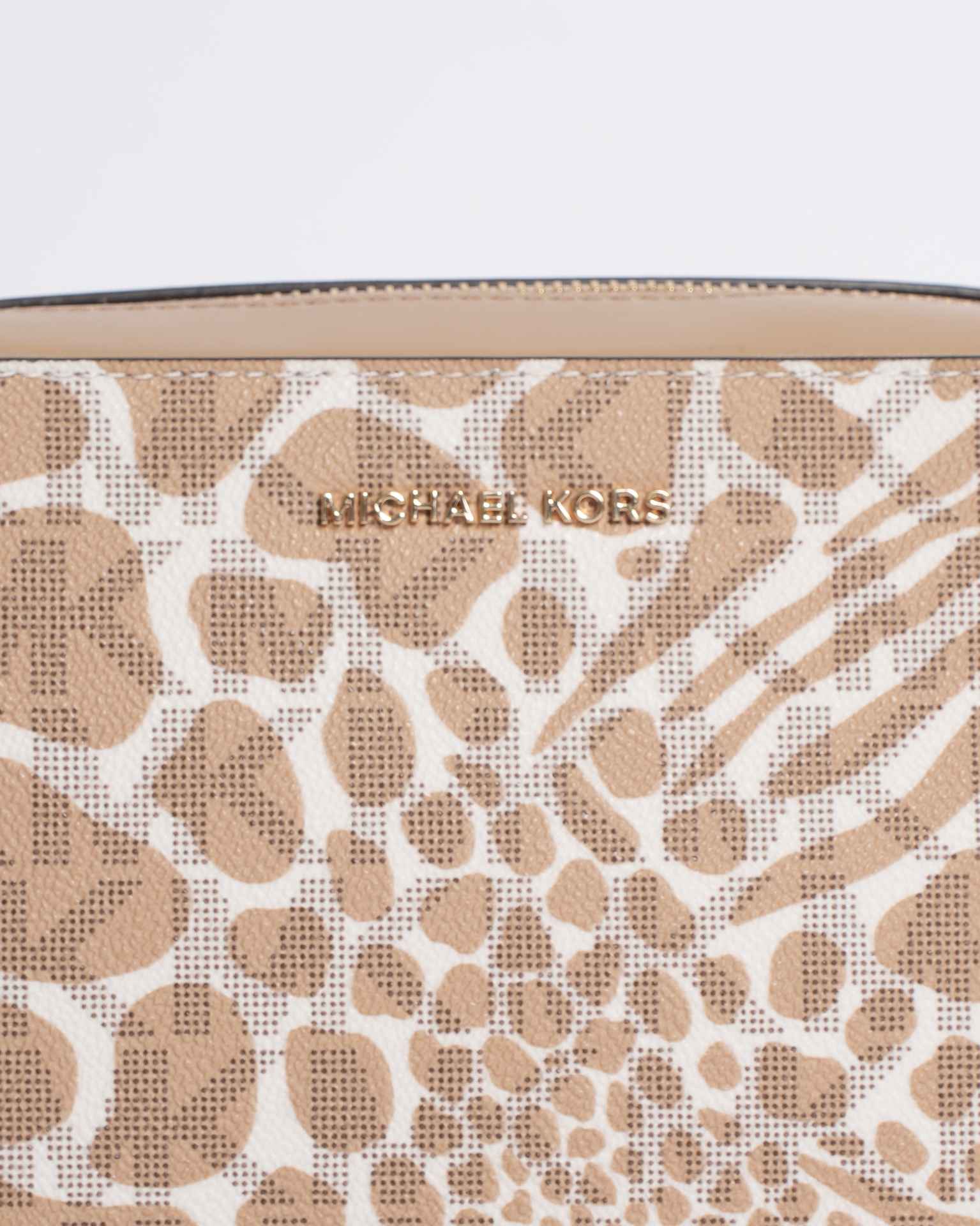New Michael Kors crossbody bag with a mustard and white
