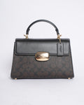 Coach Eliza Monogram Top Handle Bag