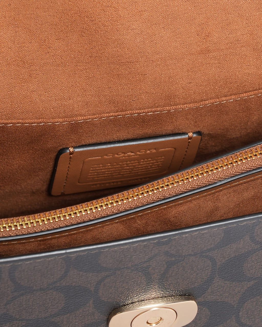 Coach Eliza Monogram Top Handle Bag
